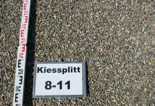 Donau Kiessplitt gebrochen 8-11mm